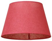 Абажур КАМЕЛОТ КОРАЛ - конус, долно окачване, Е27