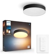 Philips - димируемо таванно осветително тяло Hue ENRAVE M LED/19,2W/230V черно+ ДУ