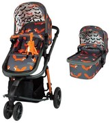 Комбинирана бебешка количка 2в1 Giggle 3 Charcoal Mister Fox Cosatto