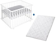 Бяла кошара за игра 100x75 cm Roba style - Roba