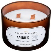 Ароматна свещ atmosphera Snow, Стъкло, 470 g - Ambre