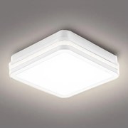 Brilagi - LED външно осветително тяло BENE LED/24W/230V 26x26 cm бяло IP54