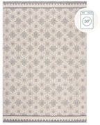 Сиво-бежов килим подходящ за пране 194x290 cm Graysen – Flair Rugs