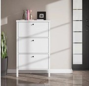 Шкаф за обувки Лима бял