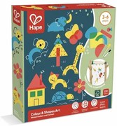 Комплект пласмасови, цветове и форми, Hape, 179 части