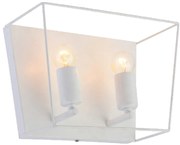 Двойна стенна лампа Maven-White