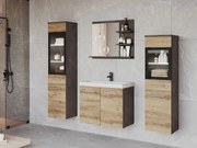 Комплект за баня Madrit I-Антрацит - Сонома