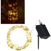 LED Соларен декоративни лампички LED/3,7V 1800 mAh 10 m IP44 + дистанционно управление