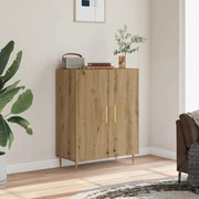 857176 vidaXL Сайдборд, дъб артизан, 69,5x34x90 см, инженерно дърво