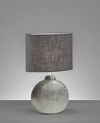 Настолна лампа F&H Foro-23φ 13β 37ψ cm-Gray-Silver