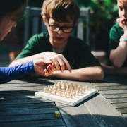 Bigjigs - Дървена настолна игра за памет - Цветно мемо 34005