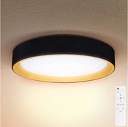 Brilagi-LED Димируема лампа LARIOS LED/60W/230V 3000-6500K ø 49 см черен + д.у.