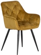 Трапезен стол LATINA - жълт