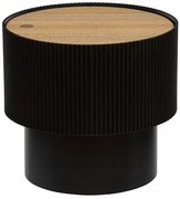 Холна маса atmosphera Enola, MDF, 38,5 cm - Черен