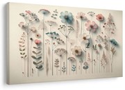 Картина на платно – Изсушени полски цветя