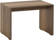 Холна / офис маса Rio от меламин – цвят орех 60×40×43 см