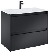 Конзолен шкаф за баня A852014532, с умивалник, 80.5x46x56.5см