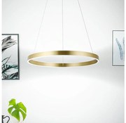 Eglo 33484 - LED полилей на кабелно окачване ALCAZABA 2xLED/18W/230V 3000K Ø 55 см златист