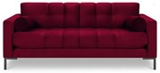 Червен кадифен диван Bali - Cosmopolitan Design