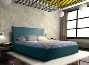 Тапицирано легло Harmony-Petrol-150 x 200-Με μηχανισμό ανύψωσης