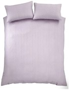 Единично спално бельо в цвят лавандула 135x200 cm Heatset Wave – Catherine Lansfield