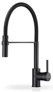 Pyramis 90939901 - Смесител SERINA с гъвкаво чучурче, матово черен