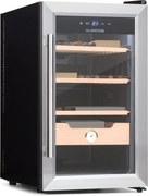 Klarstein El Presidente 48, Хумидор за пури, 48L , 3 чекмеджета, 1 чекмедже от кедрово дърво