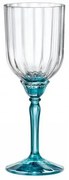 Bormioli Rocco - Стъклена чаша за коктейли, 245мл, FLORIAN BLUE-(1.99425)