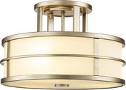 Feiss FE-FUSION-SF-PNBR - Полилей за повърхностен монтаж FUSION 3xE27/40W/230V