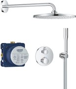 Grohtherm Concealed shower system with Rainshower Mono 310