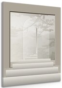 Картина на платно – Стълби към рая Mid-Century