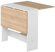 Сгъваема маса за хранене с плот от дъб 76x28 cm Papillon - TemaHome