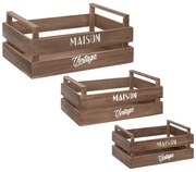 Сет кутии за съхранение atmosphera Le Café, 3 бр, Пауловния