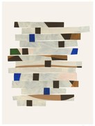 Постер 50x70 cm Cut up Stripes – Berit Mogensen Lopez – The Poster Club