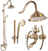 Комплект за душ REA BERGAMO antique bronze