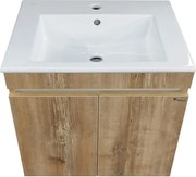 Шкаф долен Ели 55 cm, цвят 34232 с умивалник Linea 8115650001041