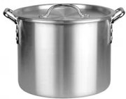 Алуминиева тенджера дълбока ф33x29см 24.5л (HY369) - Horecano