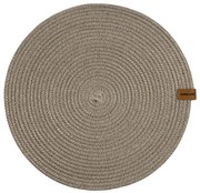 Horecano - Плетена подложка за хранене кръгла ф35см бежова (HC-24713) (YUV.113-B)