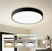 Brilagi - LED таванен плафон POOL LED/60W/230V 3000/4000/6000K Ø 60 см, черен