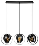 Пендел МАРТИС S, черен, 3xE27