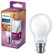 LED Димируема крушка Philips Warm Glow B22/7,2W/230V 2200-2700K CRI 90