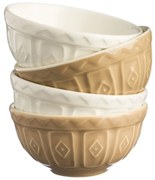 Бели/бежови глинени купички в комплект 4 бр. 200 ml Original Cane – Mason Cash