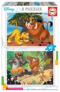 Educa - Детски пъзел Disney Животни 2х20ч 18103