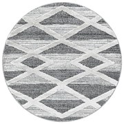 Сив кръгъл килим ø 160 cm Pisa – Ayyildiz Carpets