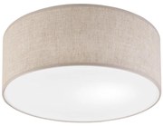 Таванно осветително тяло SIRJA 1xE27/15W/230V Ø 35 см бежово