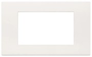 VIMAR 30654.00 Декоративна рамка Linea, 4M, White,