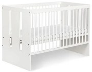 KLUPŚ - Бебешко креватче PAULA 120 x 60 см бор/бяло