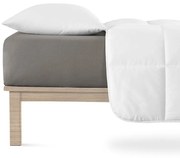 Тъмносив еластичен чаршаф от джърси 200x200 cm Boxspring – Andrea Simone