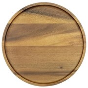 Horecano - Дървено плато кръгло ф32xh2см АКАЦИЯ ALAS-(SWRS-030118-B5)