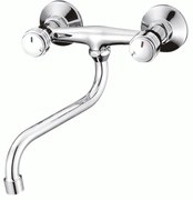 Смесител за кухня КУИК 5015873C M7116, месинг, хром, 15.6x23.3х15см